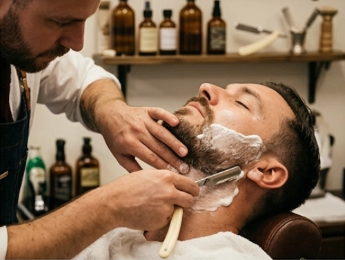 rasatura tradizionale